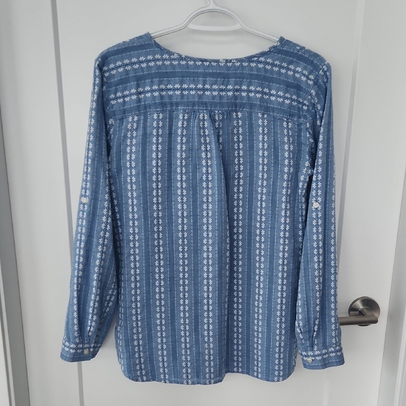 Talbots Embroidered Blouse - Picture 2 of 4